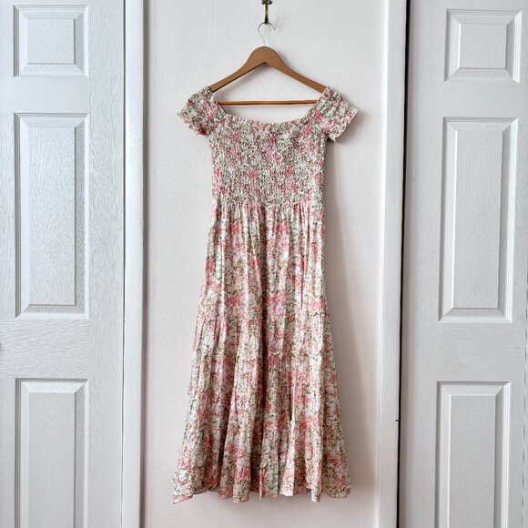 Heartloom Mina Floral Midi Dress - Picture 6 of 7